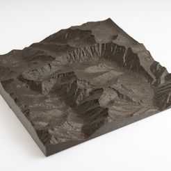 IMGP9816.jpg STL-Datei Trinity Alps Maps kostenlos・Modell für 3D-Druck zum herunterladen