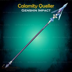 1.jpg Calamity Queller From Genshin Impact - Fan Art 3D print model