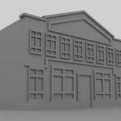 edificio5.jpg STL file Two-story building・3D printable model to download