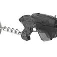Snub_Pistol_Keychain_1.2655.jpg Keychain - Snub Pistol - Gears of War - Printable 3d model - STL files