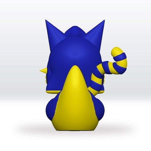 3.jpg Sprunki OC 3D Modell Ankha Duck STL Datei 3D Modell Fanart