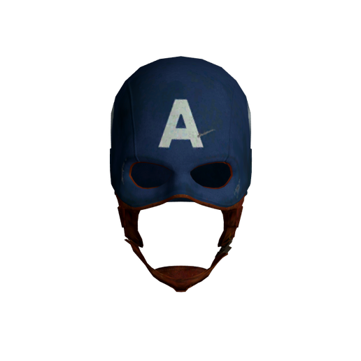 Captain America Mask for 3D PRINT 3D model
