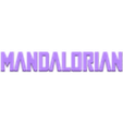 Mandalorian LOGO LED OR MULTI COLOR-2of2 Rev01.STL Multicolour or LED Mandalorian Charging Station