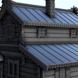 65.png Slavic fancy large house with canopies and engraved parts (3) - Warhammer Age of Sigmar Alkemy Lord of the Rings War of the Rose Warcrow Saga