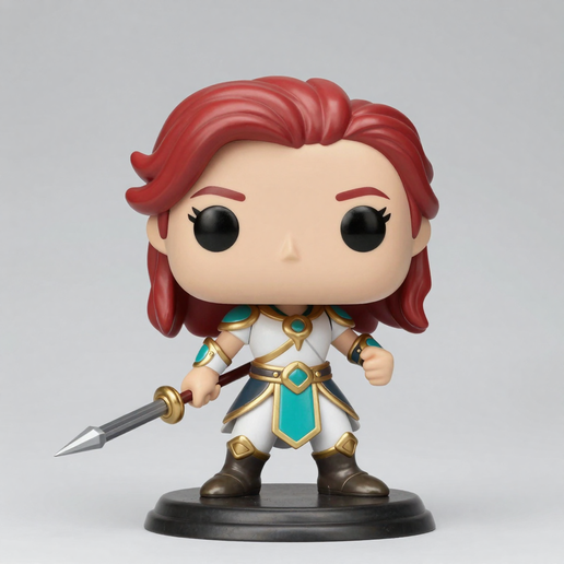 Yunara – Funko Style Collectible Figure STL 3D model by Bold_cat