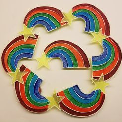 STL file SET OF 6 RAINBOW FRIENDS CUTTERS 🌈・Template to download and 3D  print・Cults