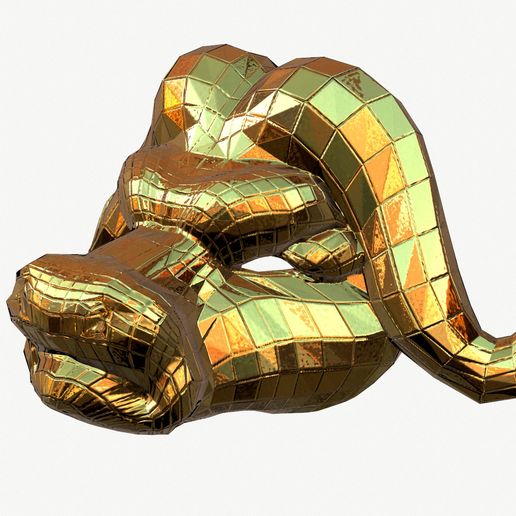 Buffalo_Shot-3.jpg 鱿鱼游戏 水牛面具 VIP 3D 模型 低聚 3D 模型