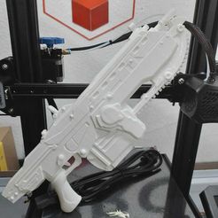 lancer_400mm.jpeg Fichier STL Lancer Gears Of War easy v2・Design pour imprimante 3D à télécharger