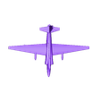 U-2C.STL Lockheed U-2B/C Spyplane