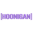 GR LOGOS HOONIGAN COLECCION (2).stl HOONIGAN ARCHIVES LOGO TEMPLATES - HOONIGAN - SET WALL ART 1 ...6 MODELS