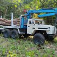 ahead-RC-4320-logging-bed-and-trailer-13.jpg Crawler 4320 Logging bed and trailer for TRX6 - 1/10 RC body attachment