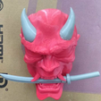 Cap66tura.png Demon oni mask katana