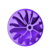 CE3_CompressorWheel.stl compresor whell