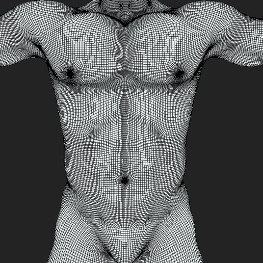 10.png Base du corps de l'homme T-Pose