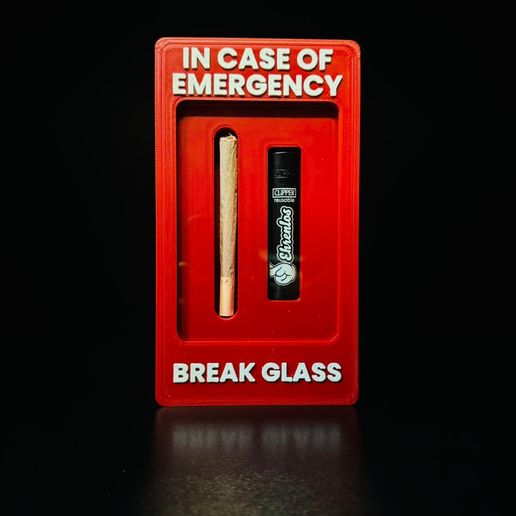 🌱 In Case of Emergency: Joint & Lighter Edition・ STL File for 3D  printing・Cults