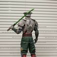 DSC_0012.jpg Yoshimitsu Tekken Fan Art Statue 3d Printable