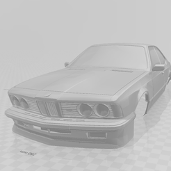 Képernyőfelvétel-316.png STL file BMW E24 635 rc body・3D printable model to download