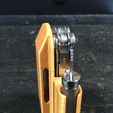 IMG_0075.jpg Tain Ottavino AAA flashlight module for Leatherman Wave holster