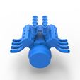 11.jpg Fichier 3D Moteur V8 pour dragster vintage Échelle 1:25・Design imprimable en 3D à télécharger