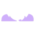 Gnome with heart - shoes (black).stl GNOME VALENTINE avec cœur - Crex