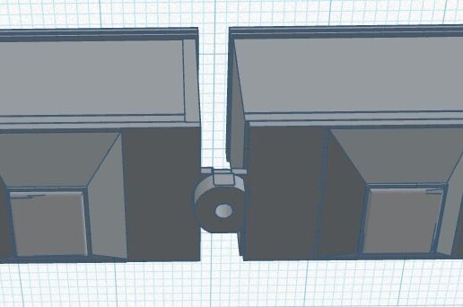 🚂 N scale articulated hopper・ STL File for 3D printing・Cults