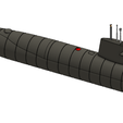 French-submarine-SNA-Rubis.png Sous-marin nucléaire d'attaque (SNA) Rubis Marine Nationale 1/700