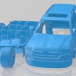 Toyota-Land-Cruiser-200-2021-Partes-1.jpg Fichier 3D Toyota Land Cruiser 200 2021 Printable Car・Design à télécharger et à imprimer en 3D