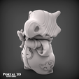 1.png Fichier STL CUBONE TOBI・Design à télécharger et à imprimer en 3D