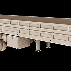 CRE1.png 3D file bulk trailer for resin 3d printing・3D printer model to download