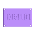 DR4101_Lid.stl DR4101 holder and lid for rail road