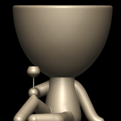 2021-06-29_23h23_51.png Resting and Drinking - Vase - @martins.3d