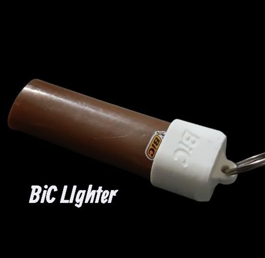 Classic Bic Lighter Keychain Holder – Friction Fit – Magnet Ready – STL Download  Minimal. Secure. Everyday Carry.