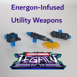Energon-Infused Utility Weapons — Fr 7 Eze Energon-Infused Utility Weapons for Transformers Legacy / WFC / Generations Figures