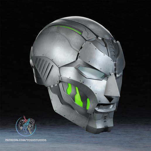 3.png Dr Doom MCU Helmet 3D Printer File STL