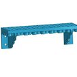 WIHAWERAWALLORGANIZER60DRIVERS.jpg WIHA WERA PRECISION DRIVERS ORGANIZER HOLDS 60 TOOLS