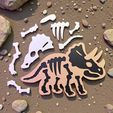 3-1-4.jpg TriceratopsDinosaur Puzzle Toy 3D Print – Skeleton Assembly Model – Educational Printable STL