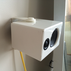 Capture_d__cran_2015-01-28___17.16.06.png Free STL file Speaker Wall Mount・3D printable object to download
