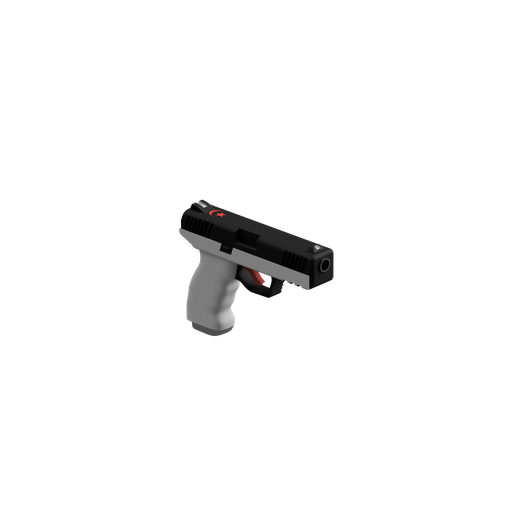 SAR9 – Stylized 3D Printable Pistol Model (pistol model, turkish pistol, handgun, stylized gun)