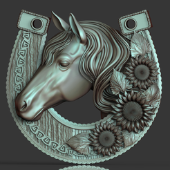 Скриншот-06-01-2021-002007.png Fichier STL Fer à cheval heureux・Design imprimable en 3D à télécharger