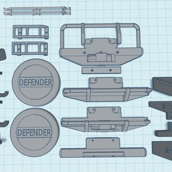 Defender.png RC4WD 1/18 D90 Parts and accessories