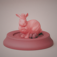 4e48b8d9-93f9-454a-832f-a8747dca8b6b.png Easter Bunny for 3D Printing