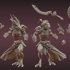 TZs.png Fichier STL gratuit TZ Beastmen・Plan pour imprimante 3D à télécharger