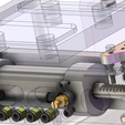 10.png 3D CAD Model – In-Mold Labeling Robot | High-Precision Automation for Plastic Injection Molding