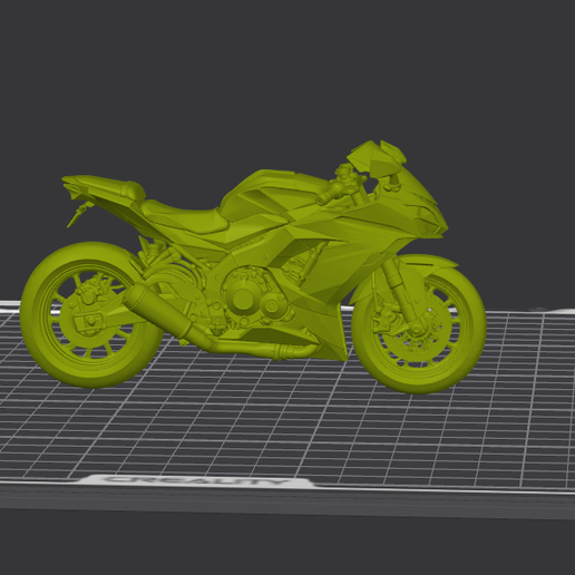 【ねずきん】STLクローン 🥷 Kawasaki Ninja Motorcycle・ STL File for 3D printing・Cults