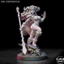 PRE-SUPPORTED _in : iA 3D file Dragon Queen alexstrasza・3D printable design to download