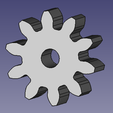 gearwheel_m2.5_z10_O10-1.png Gear Wheel m2.5 z10,20,30,40