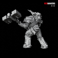 Z3.png Sergeant – Space Knights - Pistols and Melee Weapons.