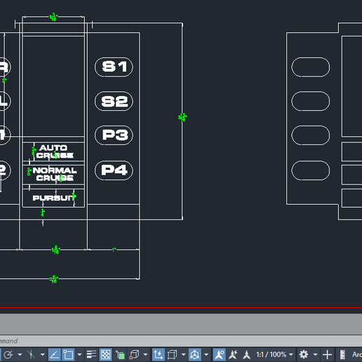 🔌 Knight Rider Voice and Sensor Bezel・ STL File for ・Cults