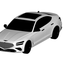1.png 3D file Genesis G70・3D printing template to download