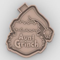 Aunt-grinch_1.jpg Aunt grinch - freshie mold